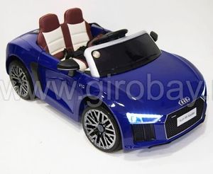 Детский электромобиль River Toys AUDI R8 синий