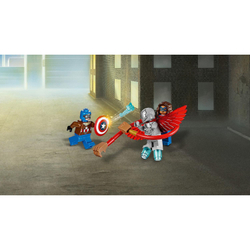 LEGO Super Heroes: Воздушная погоня Капитана Америка 76076 — Captain America Jet Pursuit — Лего Супергерои Марвел