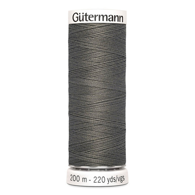 01 Нить Sew-All 100/200 м для всех материалов, 100% полиэстер Gutermann 748277 (035 серо-бурый)