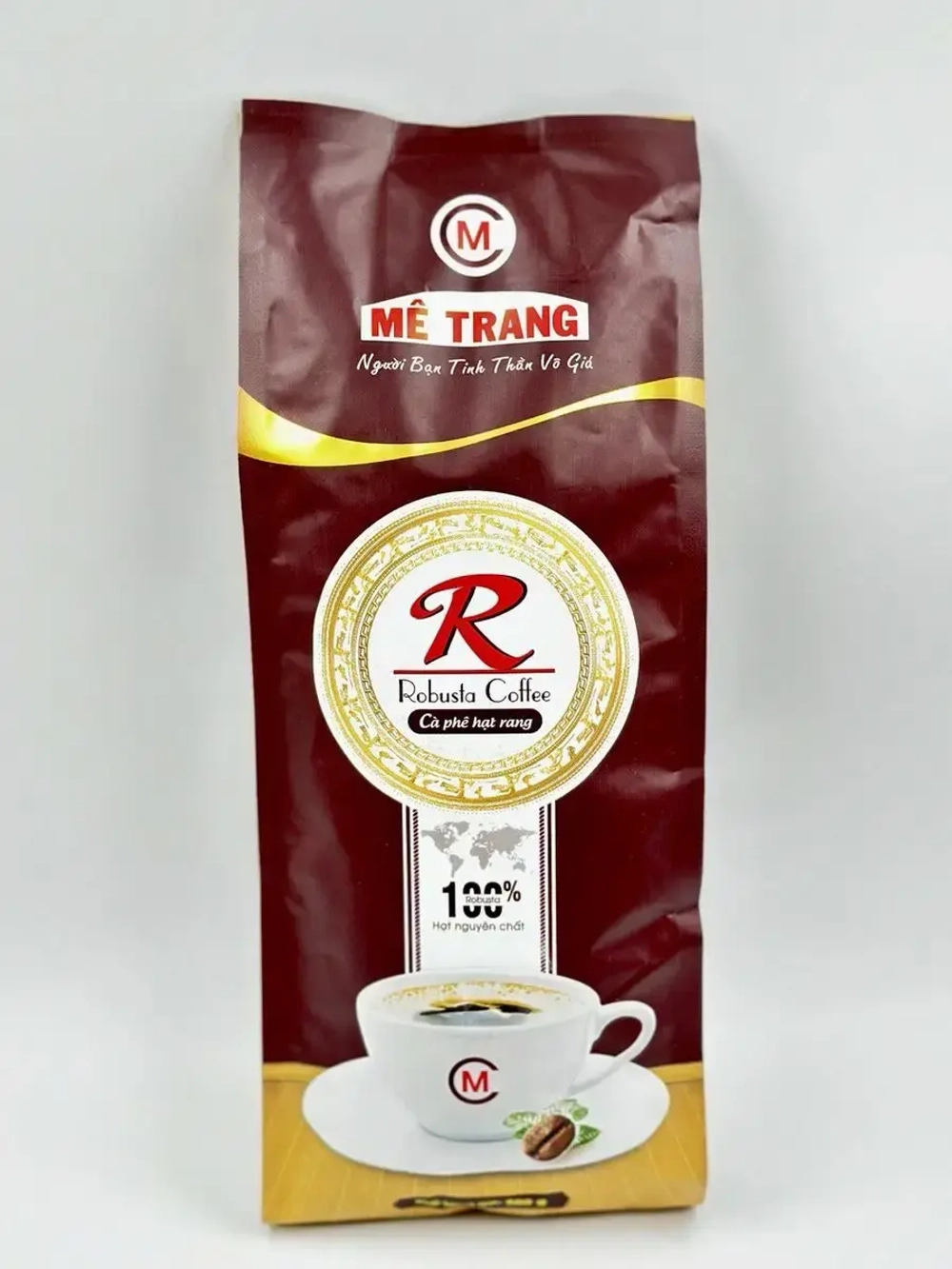 Вьетнамский кофе в зернах Metrang Robusta 500гр.