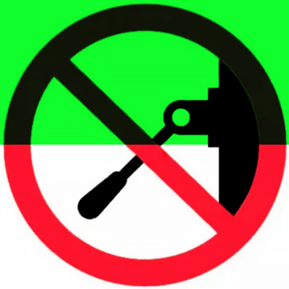 Р20 "Запрещается включать устройство"