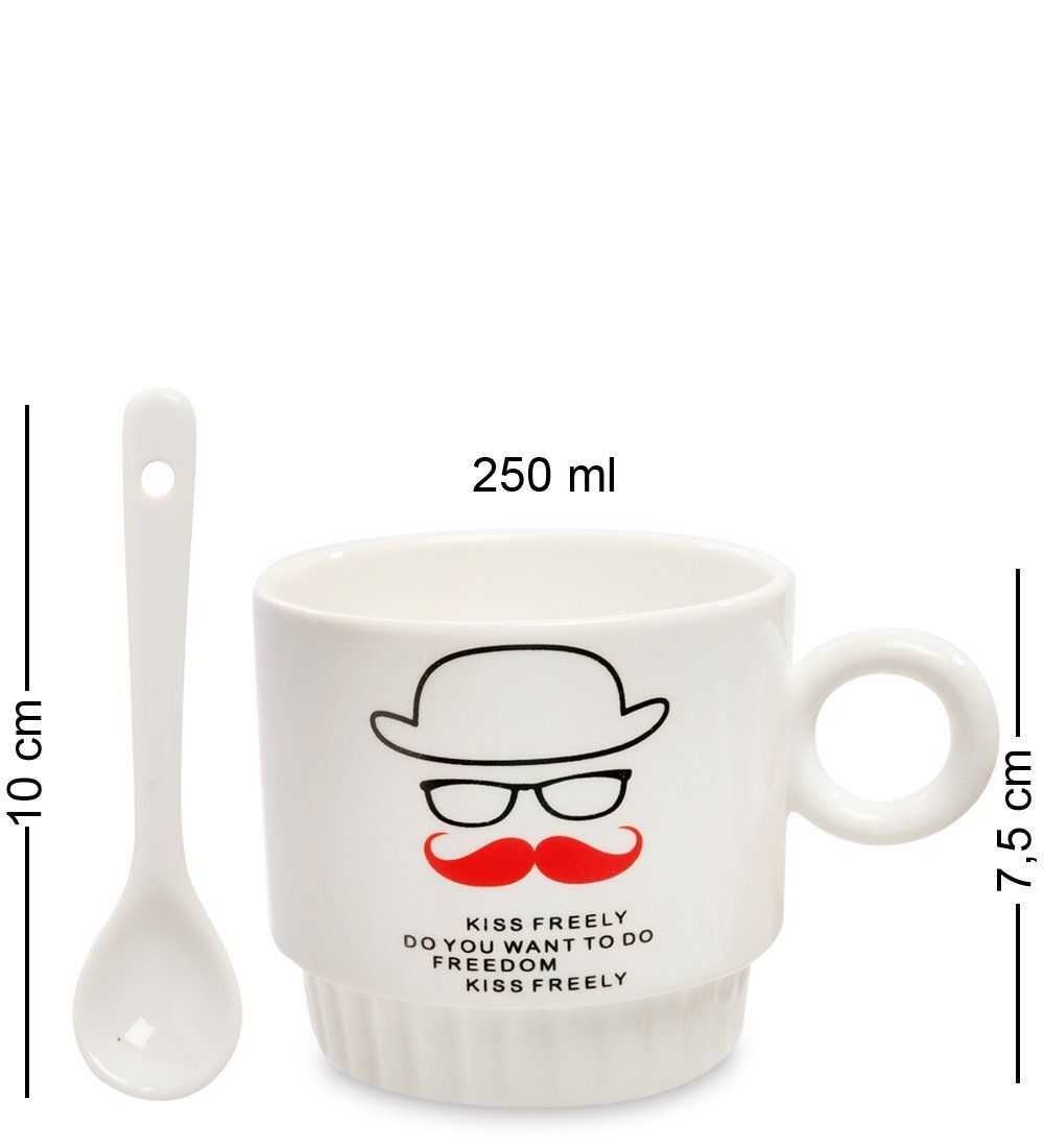 GAEM Art MUG-149/2 Набор из двух кружек «Поцелуйчик»