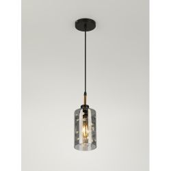 Светильник подвесной (подвес) Rivoli Eileen 9154-201 1хЕ27 60 Вт модерн | Rivoli