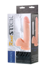 Ротатор на присоске телесный 7 режимов ротации RealStick 17 см