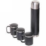 Набор походный 4предмета в сумке (Термос 1000мл+3термокружки 200мл )