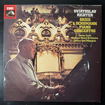 Рихтер – Григ, Шуман - фортепианные концерты (Англия 1975г.)