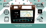 Магнитола для Toyota LC J76 2014+ - Vaycar VA77-1451-2K на Android 13, 8-ядер, 2K QLED, ТОП процессор, CarPlay,4G SIM-слот