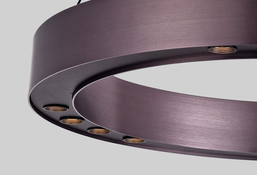 Подвесной светильник P0080-600A Dark Coffee and Black