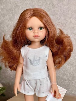 Кукла для девочки Paola Reina 32см Кристи в пижаме виниловая