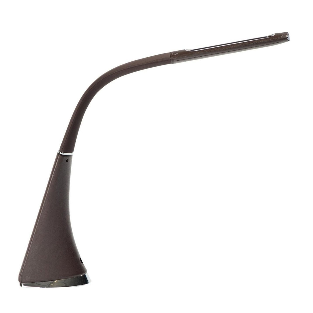 Светильник настольный LED, 5 Вт, коричневый, абажур коричн, Uniel, TLD-542 Brown, UL-00001817