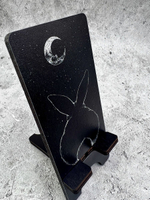 Подставка для телефона деревянная