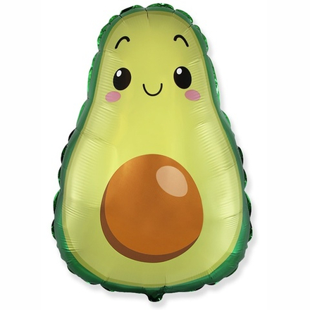 Фольгированный шар-фигура «Авокадо», 74 см