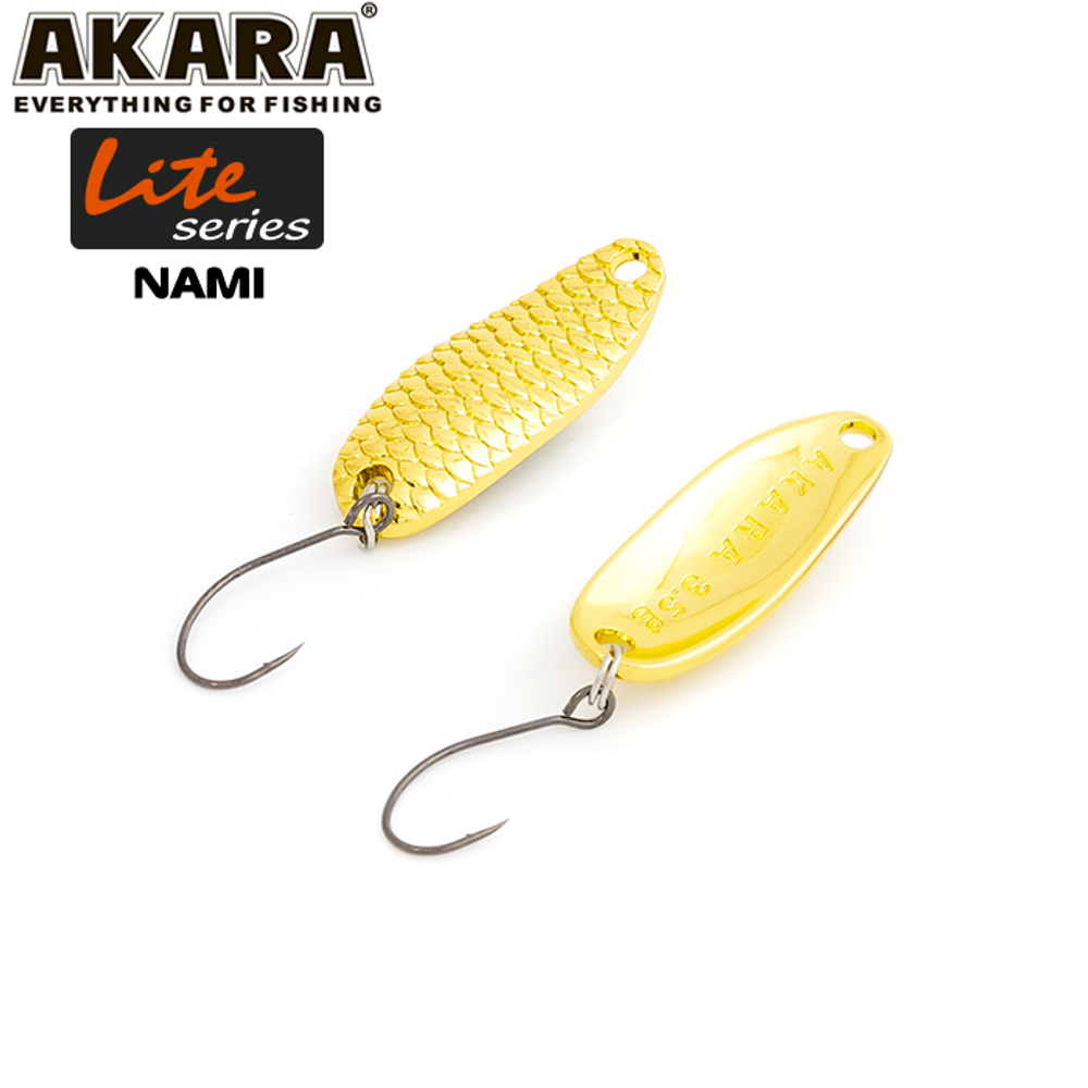 Блесна колебалка Akara Lite Series Nami 30 2,5 гр. Go