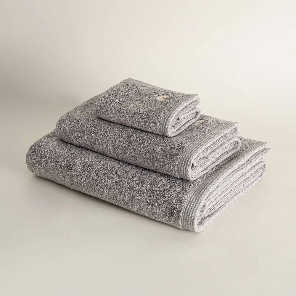 Полотенце из органического хлопка Pure Cotton 30х35 серый