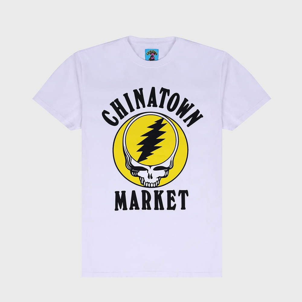 Футболка ChinaTown Market Grateful Dead Deadtown White