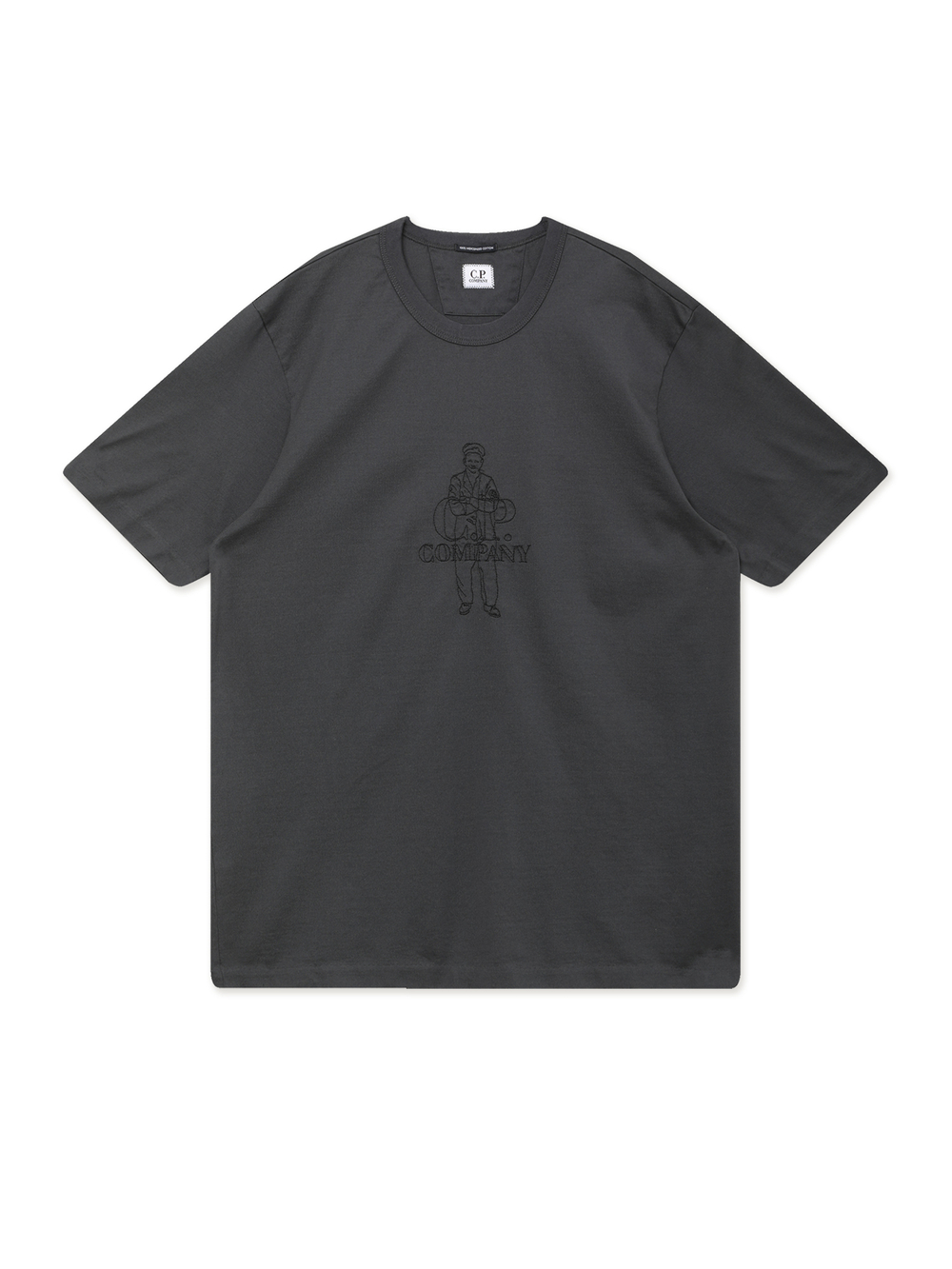 Мужская Футболка In Mercerized Jersey 30/2 Twisted