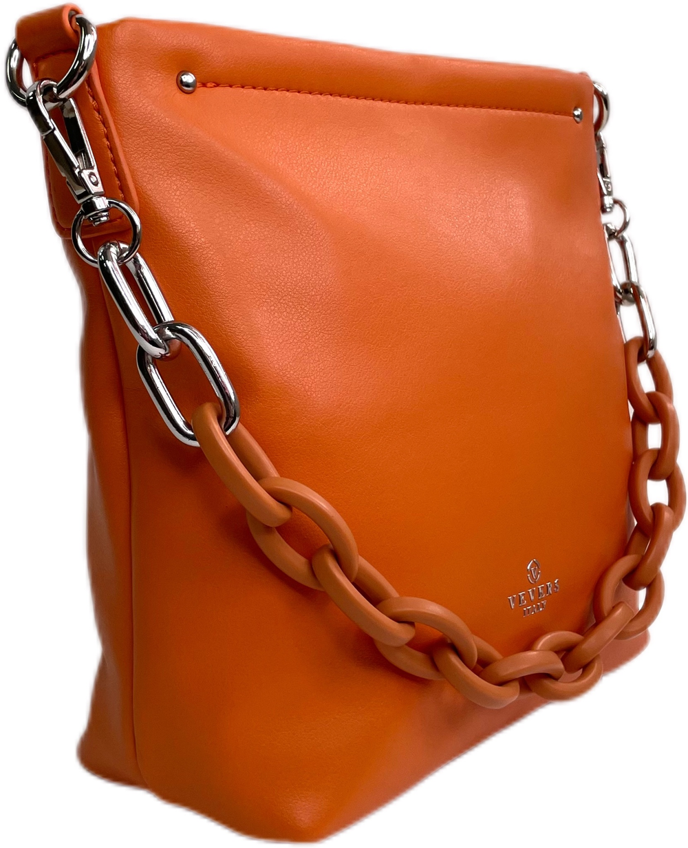 Женская сумка Vevers 2001378611469-38133-531-292 экокожа, оранжевый