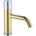 Смеситель для раковины Boheme Stick 121-GCR gold DIAMOND chrome
