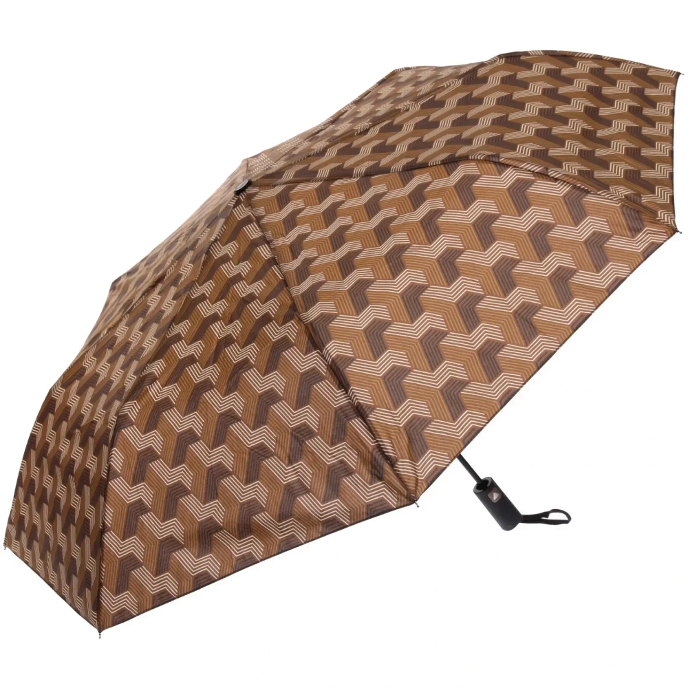 Зонт женский автомат «Витраж», микс 6 цветов, 8 спиц, d-100см, длина в слож. виде 30см