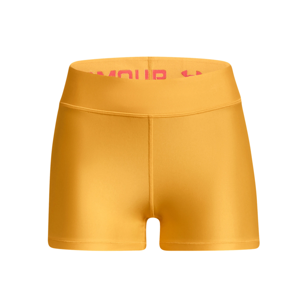 Женские теннисные шорты Under Armour Mid Rise Ball Shorts Women - Golden Yellow