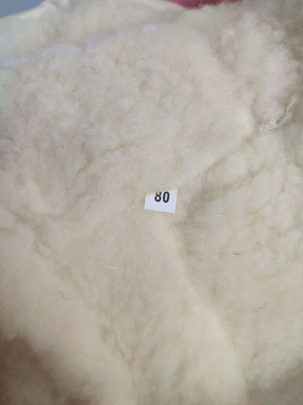 Комбинезон-конверт Rusland на овчине на 9-12 месяцев