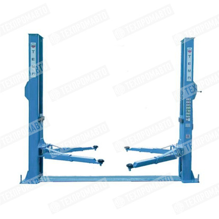 ТЕМП TD4000R 220VC Двухстоечный автомобильный подъёмник с нижней синхронизацией, 4 т