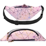 Сумка на пояс «Harizma», цвет пудровый, 31*12 см