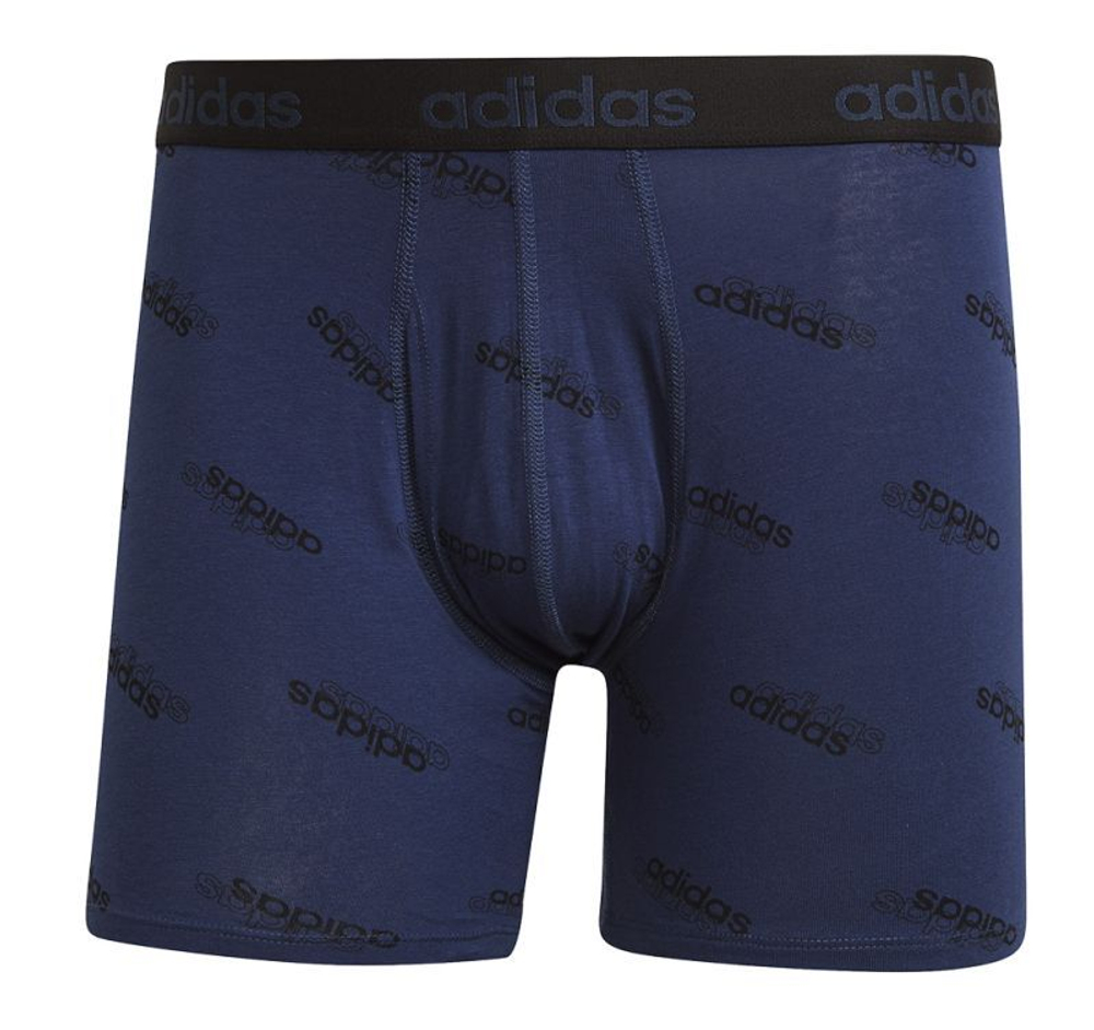 Мужские спортивные боксеры Adidas GFX Brieff 2P - black/crew navy