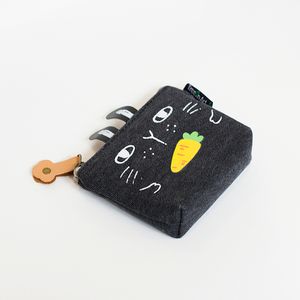 Кошелек Rabbit Carrot Black