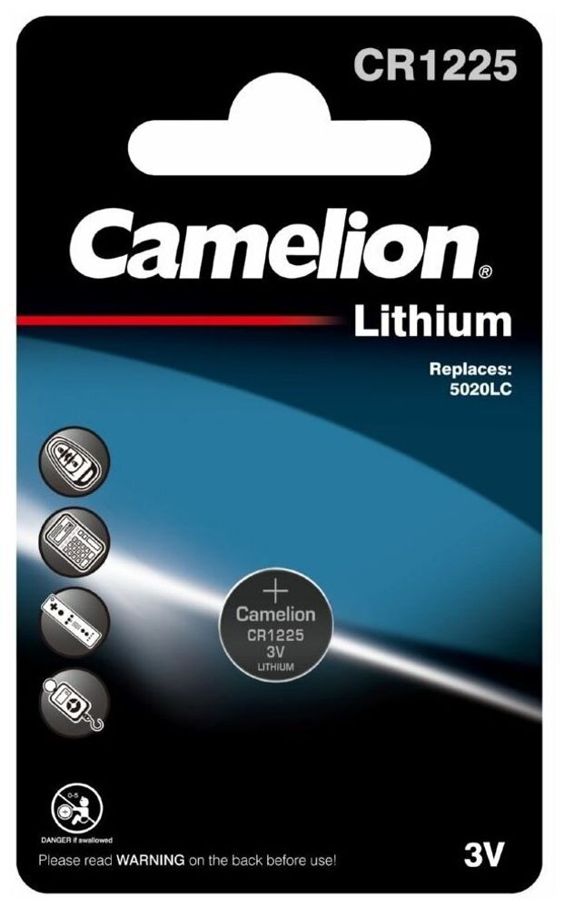 Батарейка CR 1225 Camelion BL1