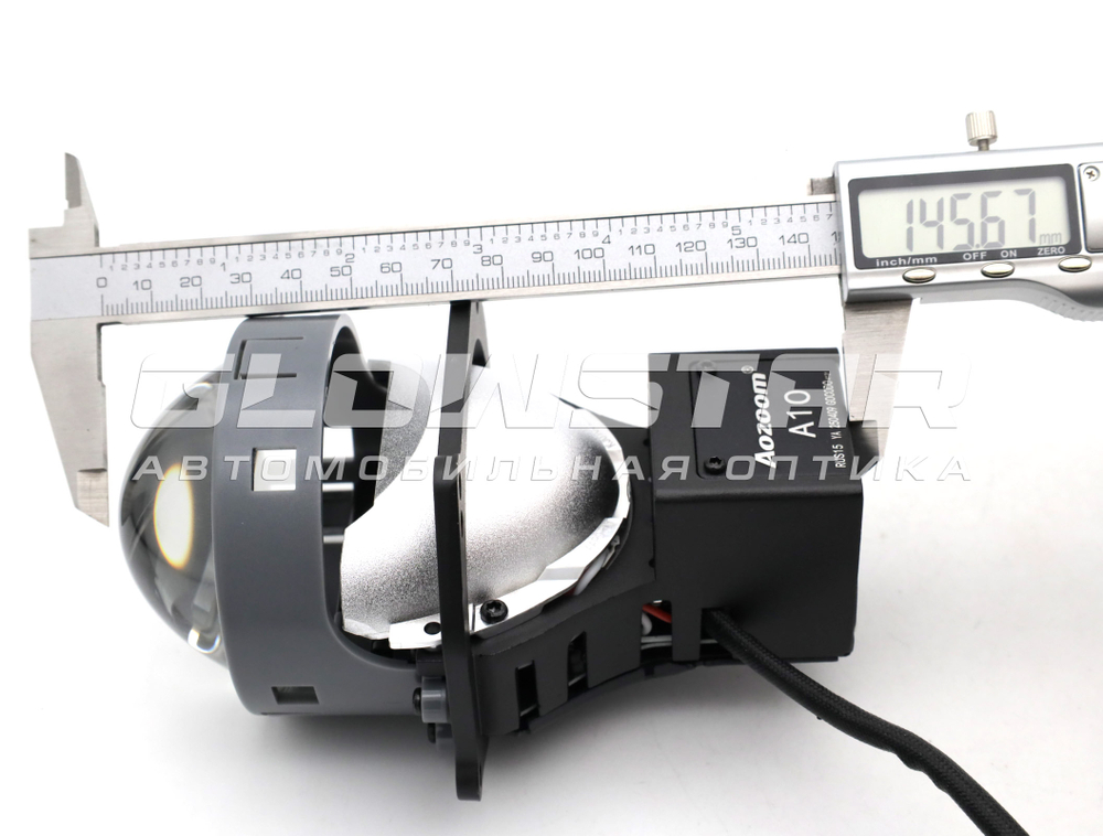 Билед модули Aozoom A10 Unicorn 3.0 дюйма, 2 чипа, 5500К, 12V, 58W/66W, крепление 3R (комплект, 2шт)