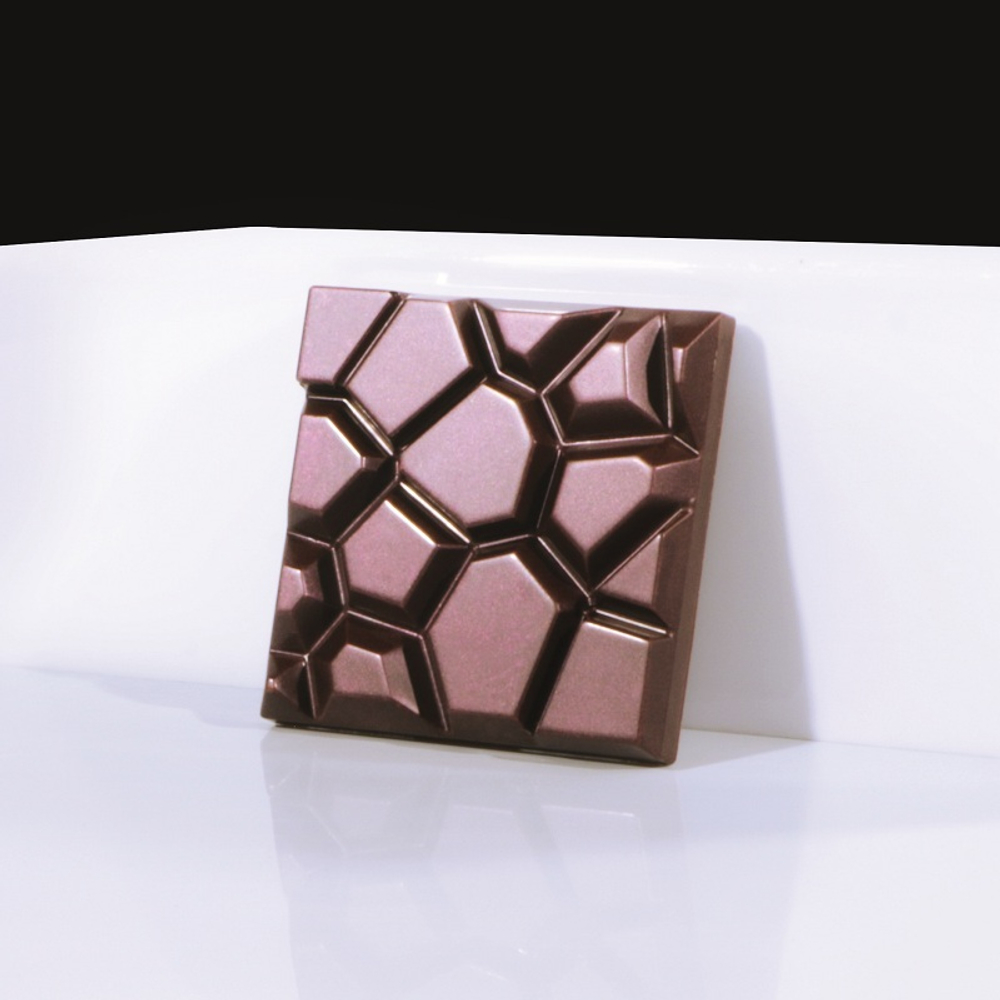 Форма Д/Шок. Плитки 70Х70Мм H11Мм, 50Гр, 6 Ячеек, П/К Ma2013