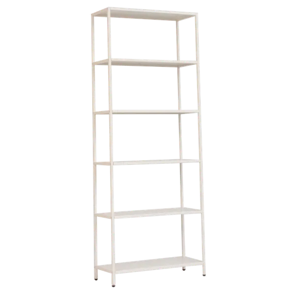 Стеллаж металлический 155х60х25, молочный