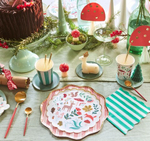 Тарелки маленькие "Лесная сказка" 8 шт. (2024)