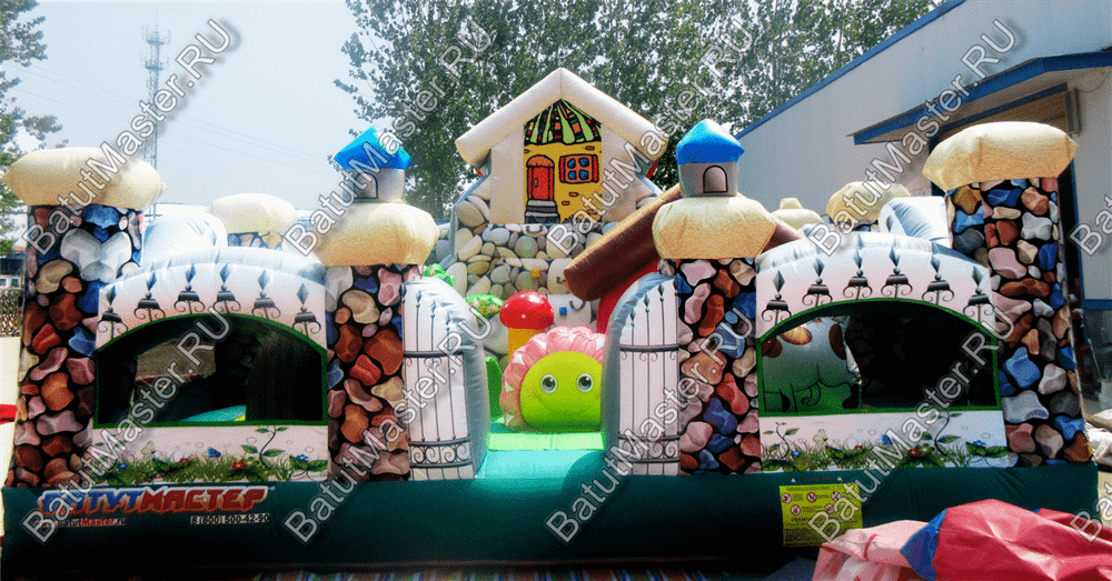 Коммерческий надувной батут "Терем" 6*6*4 м
