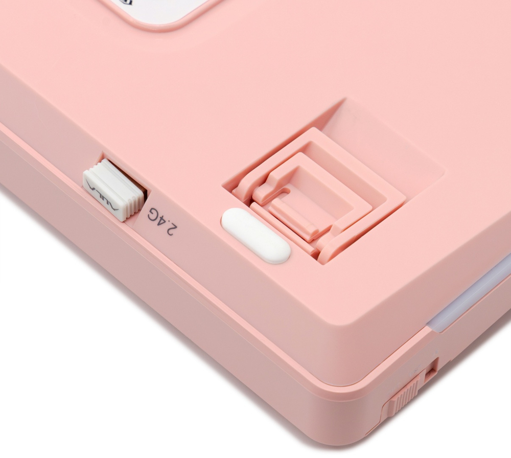 Клавиатура AULA S75 Pro розовый
