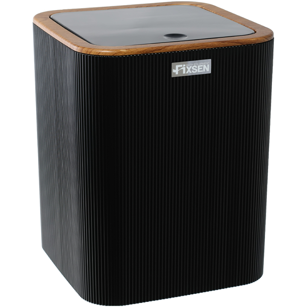 Ведро Fixsen Black Wood, Черный (FX-401-6)