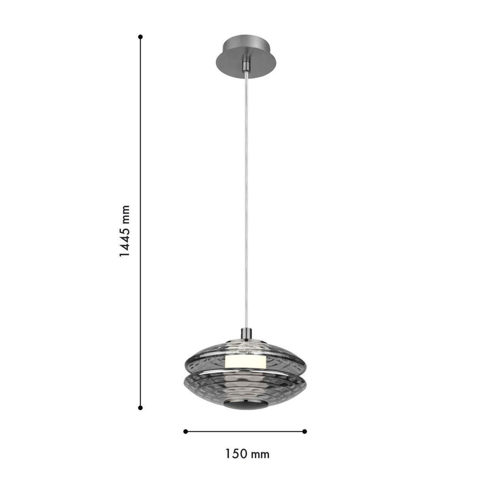 Подвесной светодиодный светильник Favourite Claros 4643-1P