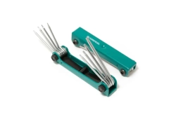 Набор ключей TORX складной 8пр.(T5H-T10H, T15H, T20H c отверстием) Forsage F-5087TF