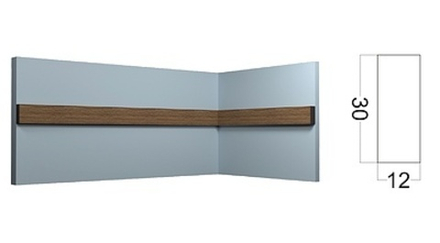 Рейка Дюропрофиль "Konture", Kr124M-7