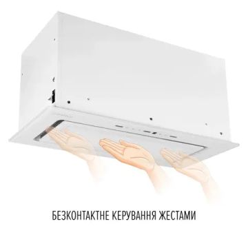 Витяжка perfelli design vision 6 bianco silenzio