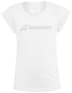 Женская теннисная футболка Babolat Exercise Tee Women - белый