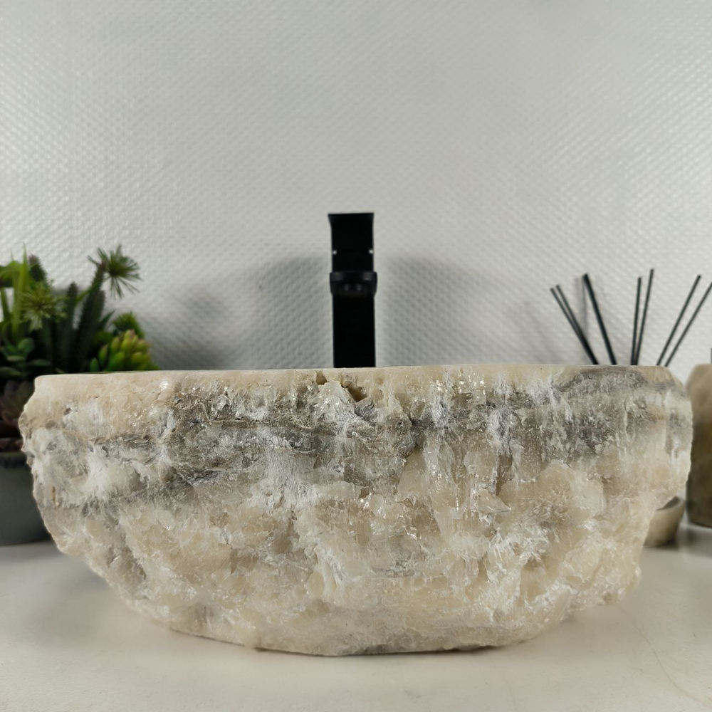 Раковина из оникса Erozy Grey EO-64628 42*37*15 0156