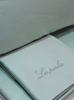 Постельное белье La Perla Light Green евро