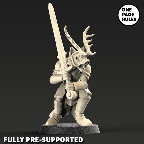 Grand Alliance Chaos Skaven  Stormvermin миниатюра для dnd, днд, pathfinder, фентези, Настольная игра, НРИ, Варгейм, РПГ