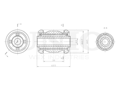 Сайлентблок передний переднего нижнего рычага UNIO RMP-20559