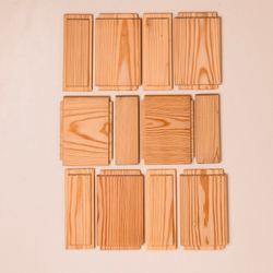 Cтеновые панели Wooden Wall Лиственница модель Дельта