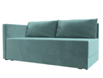 Кушетка Никас левая, Бирюзовый, Велюр, 118392L