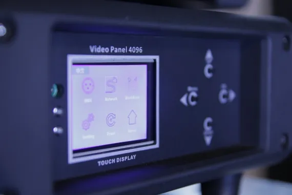 Diapro DP Moving Screen вращающаяся голова видеопанель Wash, 24Вт