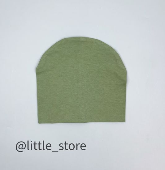 Шапка двухслойная "New one" Эвкалипт